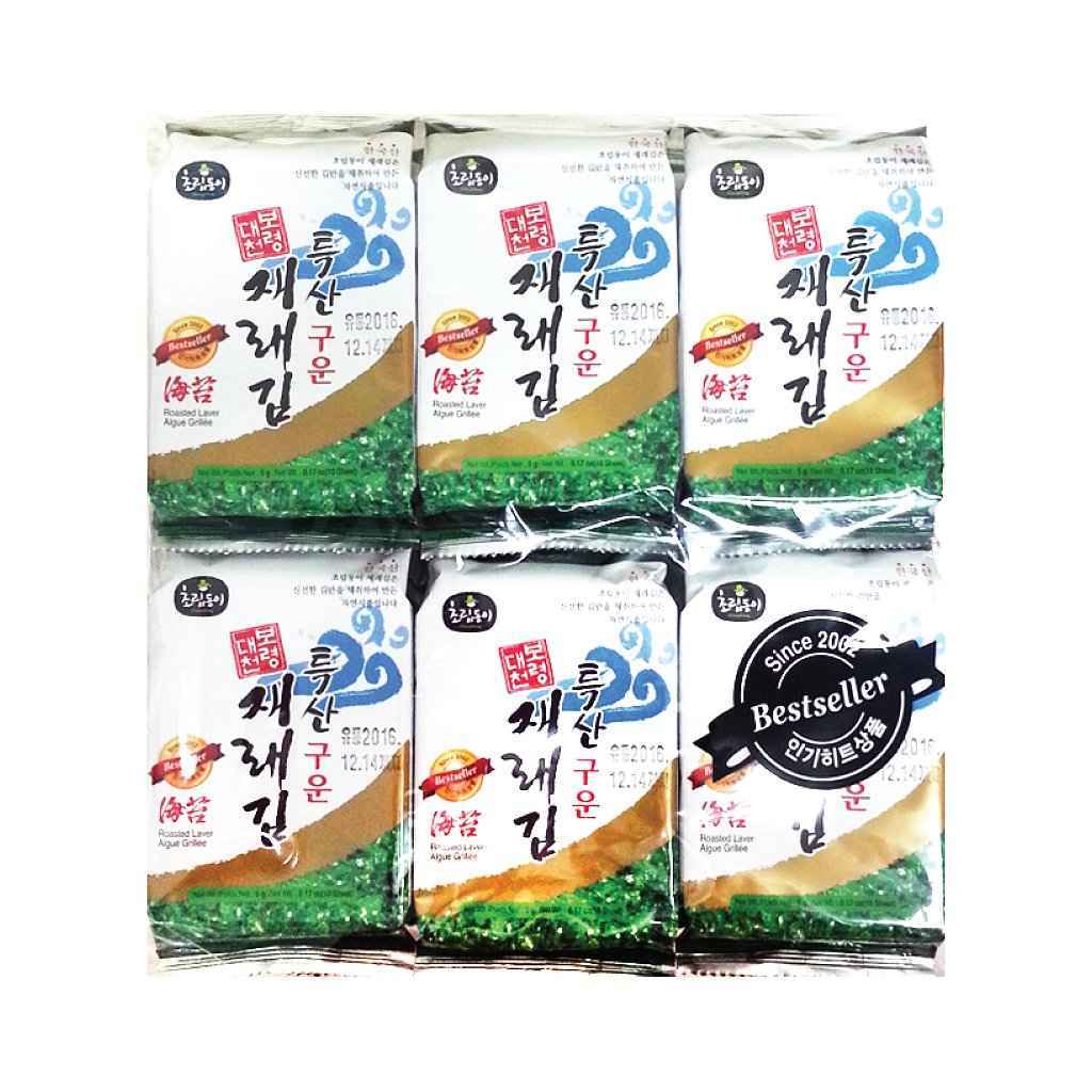 Choripdong Roasted Seaweed( 12pack